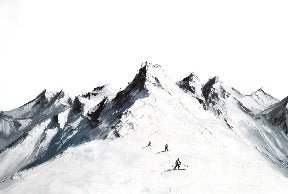 Fondos de esquí de montaña