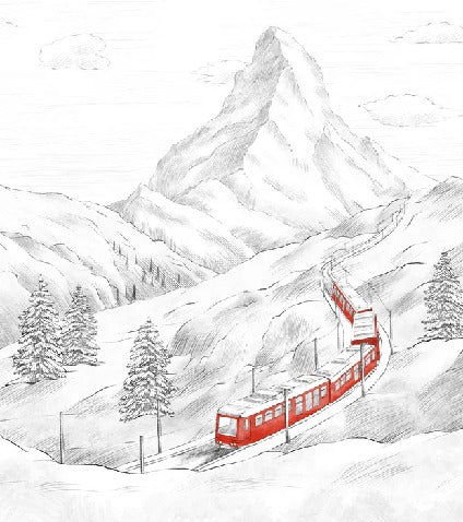 Papel pintado Matterhorn panorámico