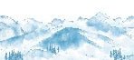 Papel pintado Aravis mountains celestial