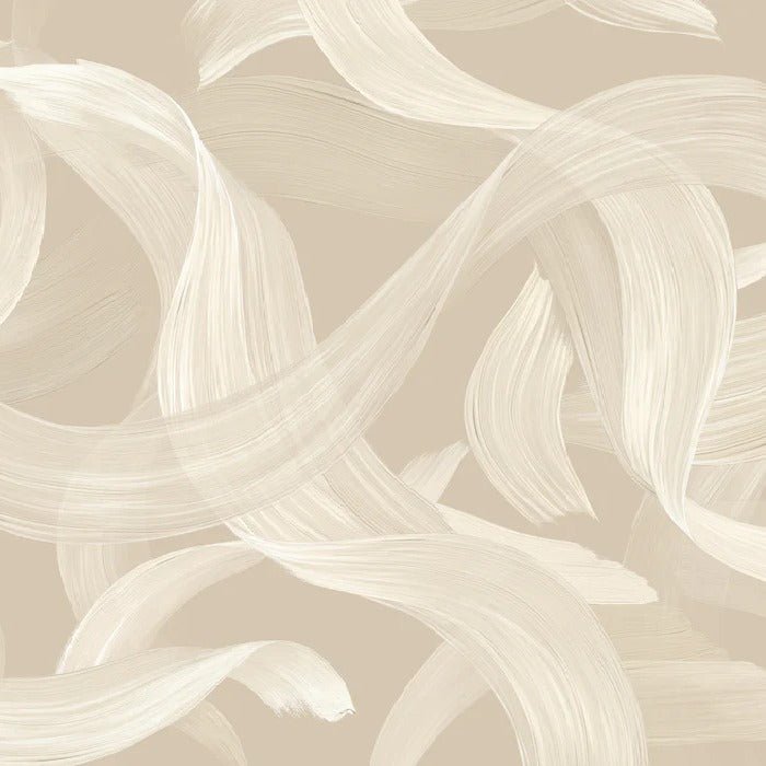 Papel pintado contemporáneo - Vibración beige