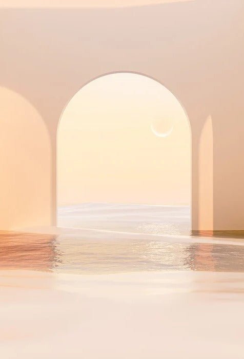 Papier peint panoramique design sunset arch