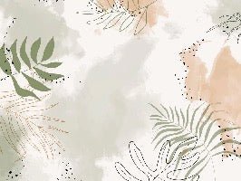 Papel pintado acuarela panorámica