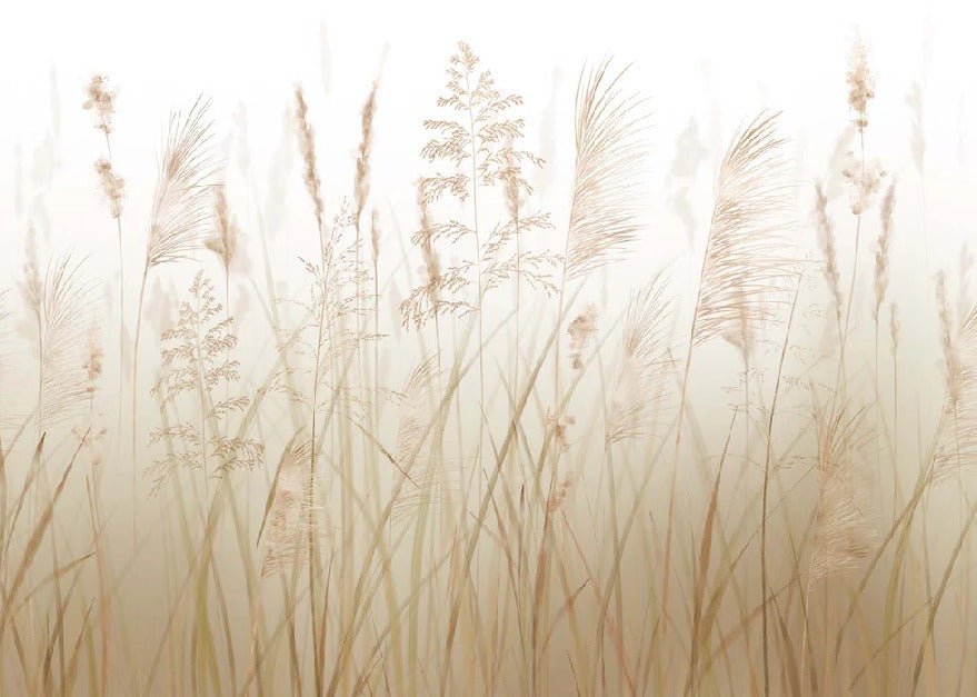 Fondo de flores de campo de trigo