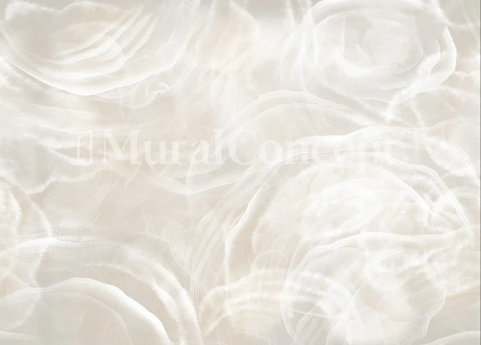 Papel pintado de mármol marfil