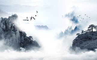 Papel pintado de Amanecer en China