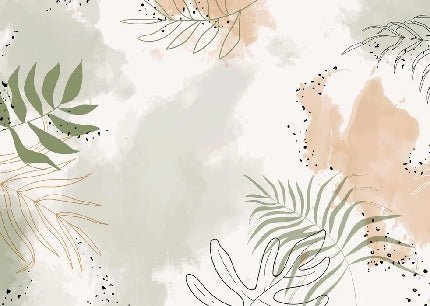 Papel pintado acuarela panorámica