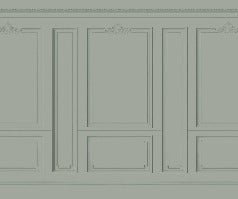 Papel pintado Haussmann Vert de gris
