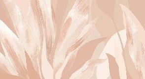 Papel pintado de tela floral nude