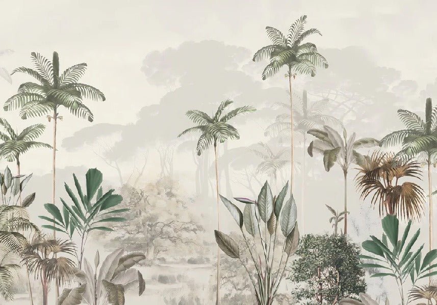 Papel pintado Selva panorámica Green Eden