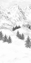 Papel pintado de la montaña de Chamonix