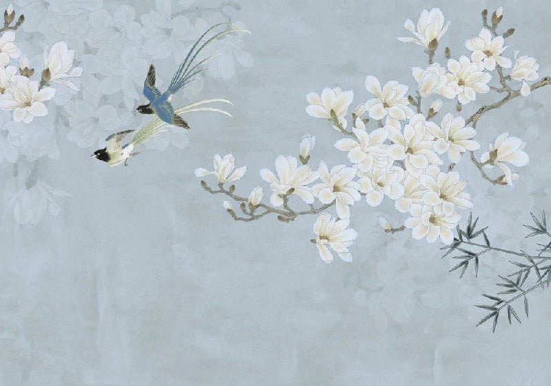 Papel pintado Floral Bird