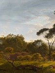Papel pintado hall paisaje histórico Italia