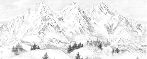 Papel pintado de la montaña de Chamonix