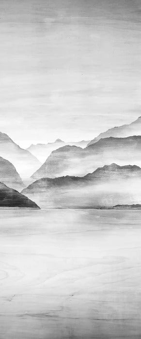Papier Peint Sommets d’Argent | Les Bleus du Lac®