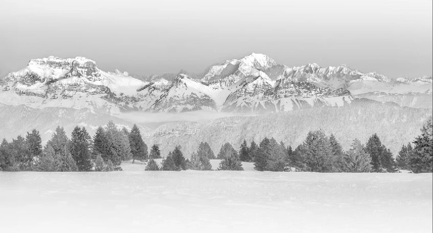 Papier peint photo - La Tournette et au delà