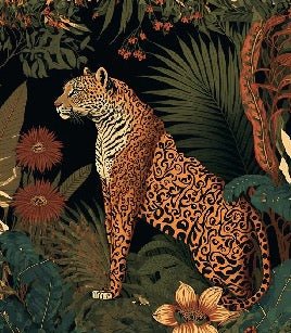 Papel pintado Tigre exótico