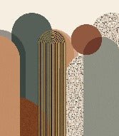 Papier peint Art déco graphique tendance, XXL, tendance