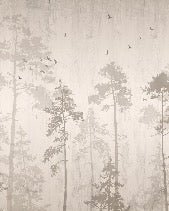 Papel pintado Bosque otoñal