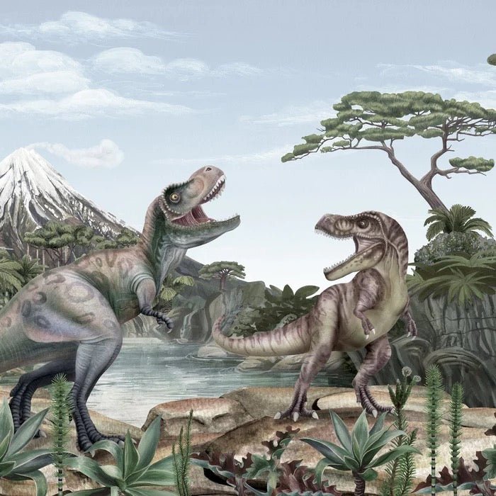 Papel pintado Mundo de dinosaurios