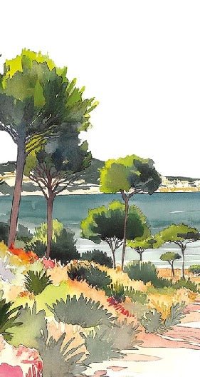 Papier peint panoramique air estival, XXL, tendance