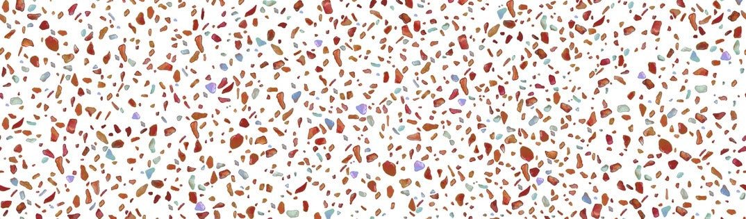 Papel pintado efecto terrazo