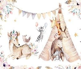 Papel pintado panorámico para dormitorio infantil