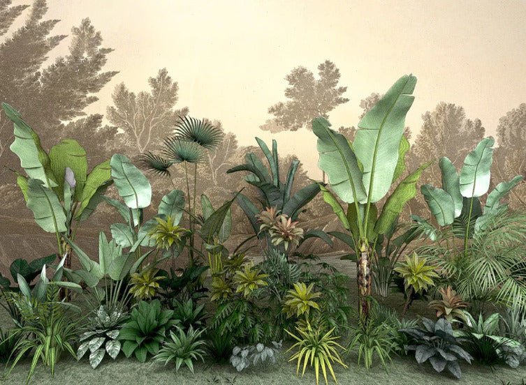 Papel pintado Selva indonesia
