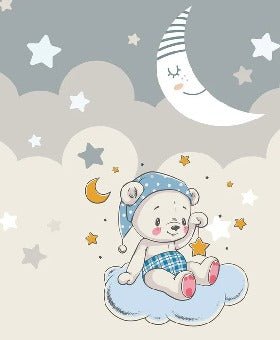 Papel pintado de Ositos de peluche soñadores