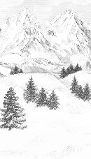 Papel pintado de la montaña de Chamonix