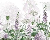 Papel pintado Bell dance flower