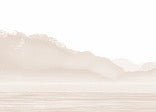 Papier peint Annecy et son lac paisible beige, XXL, tendance
