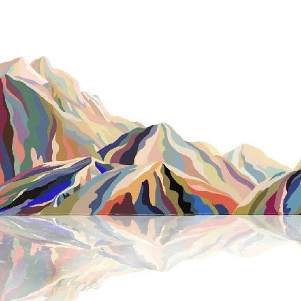 Papier peint Annecy arty color, XXL, tendance