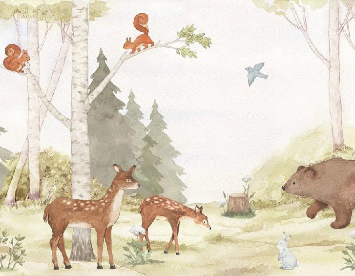 Papel pintado Bosque encantado
