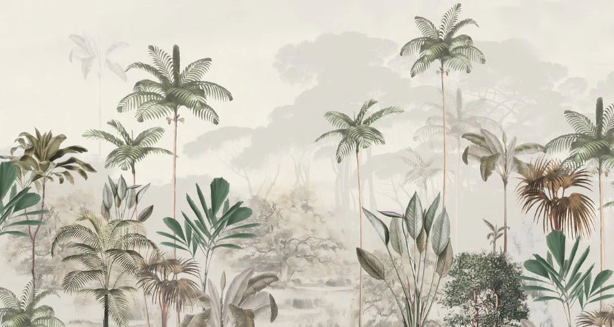 Papel pintado Selva panorámica Green Eden