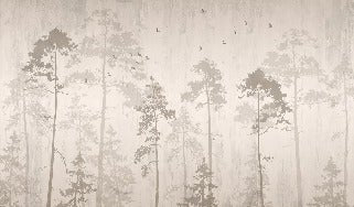 Papel pintado Bosque otoñal