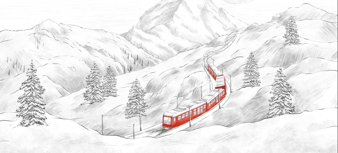 Papier peint panoramique Mont Cervin, XXL, tendance