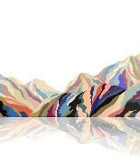 Papier peint Annecy arty color, XXL, tendance