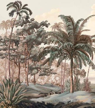Papier peint paysage Célèbes terra