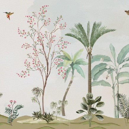 Papel pintado Chinoiserie jungle