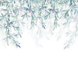 Papel pintado de estilo vegetal y escandinavo