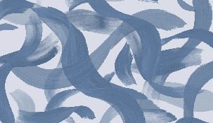 Papel pintado contemporáneo - Bleu vibration