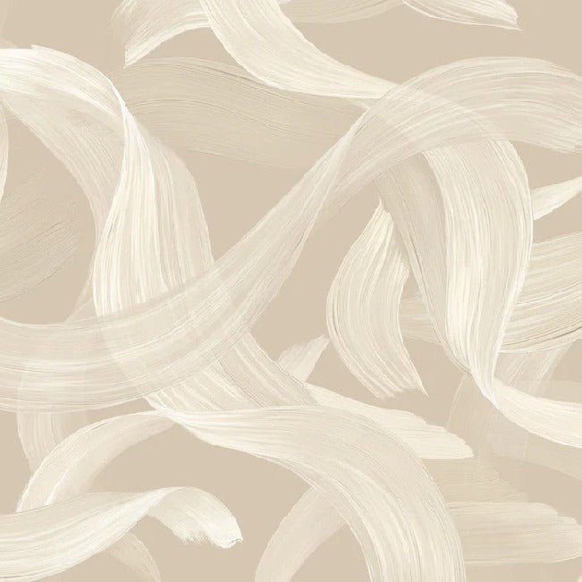 Papel pintado contemporáneo - Vibración beige