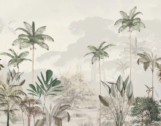 Papel pintado Selva panorámica Green Eden