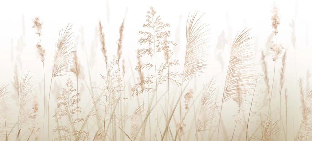 Fondo de flores de campo de trigo