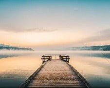 Papier peint photo vue lac, XXL, tendance