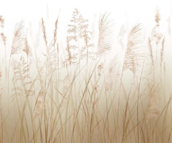 Fondo de flores de campo de trigo