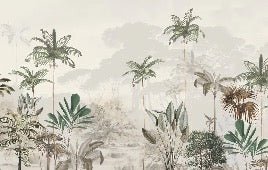 Papel pintado Selva panorámica Green Eden