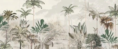 Papel pintado Selva panorámica Green Eden