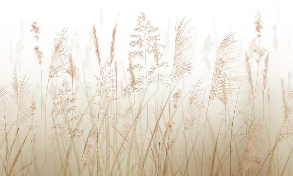 Fondo de flores de campo de trigo