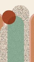 Papel pintado tendencia gráfica Art pop deco